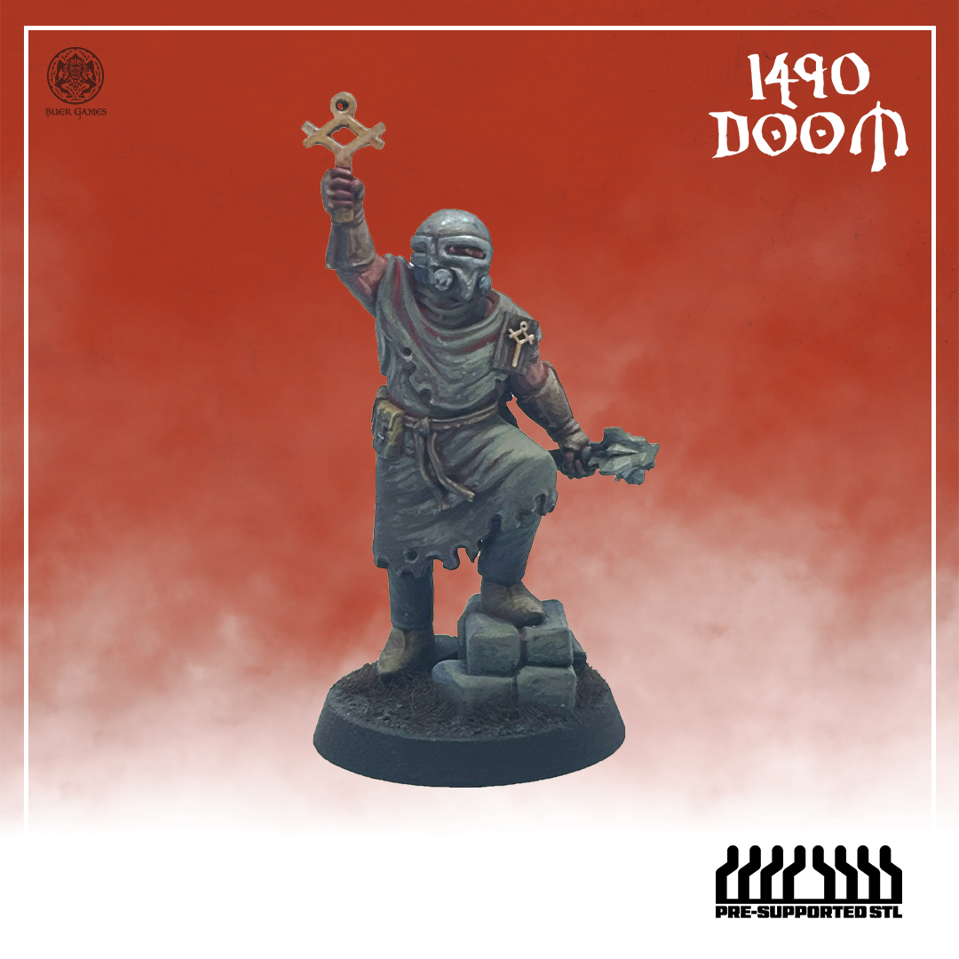 Father Gregor - Legendary Character - STL