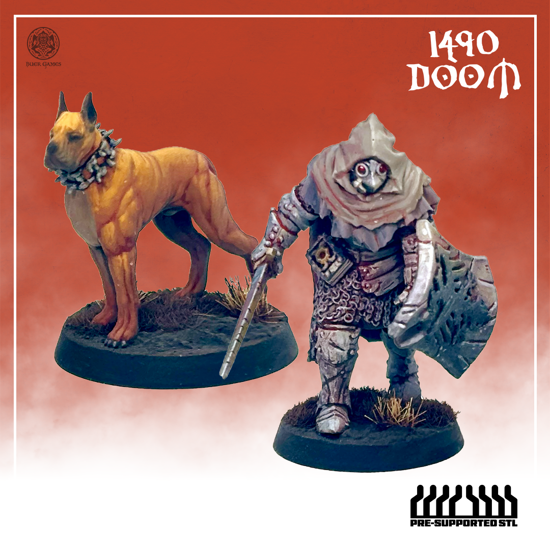 Wilhelm & Berengar: Legendary Doom Company STL Pack