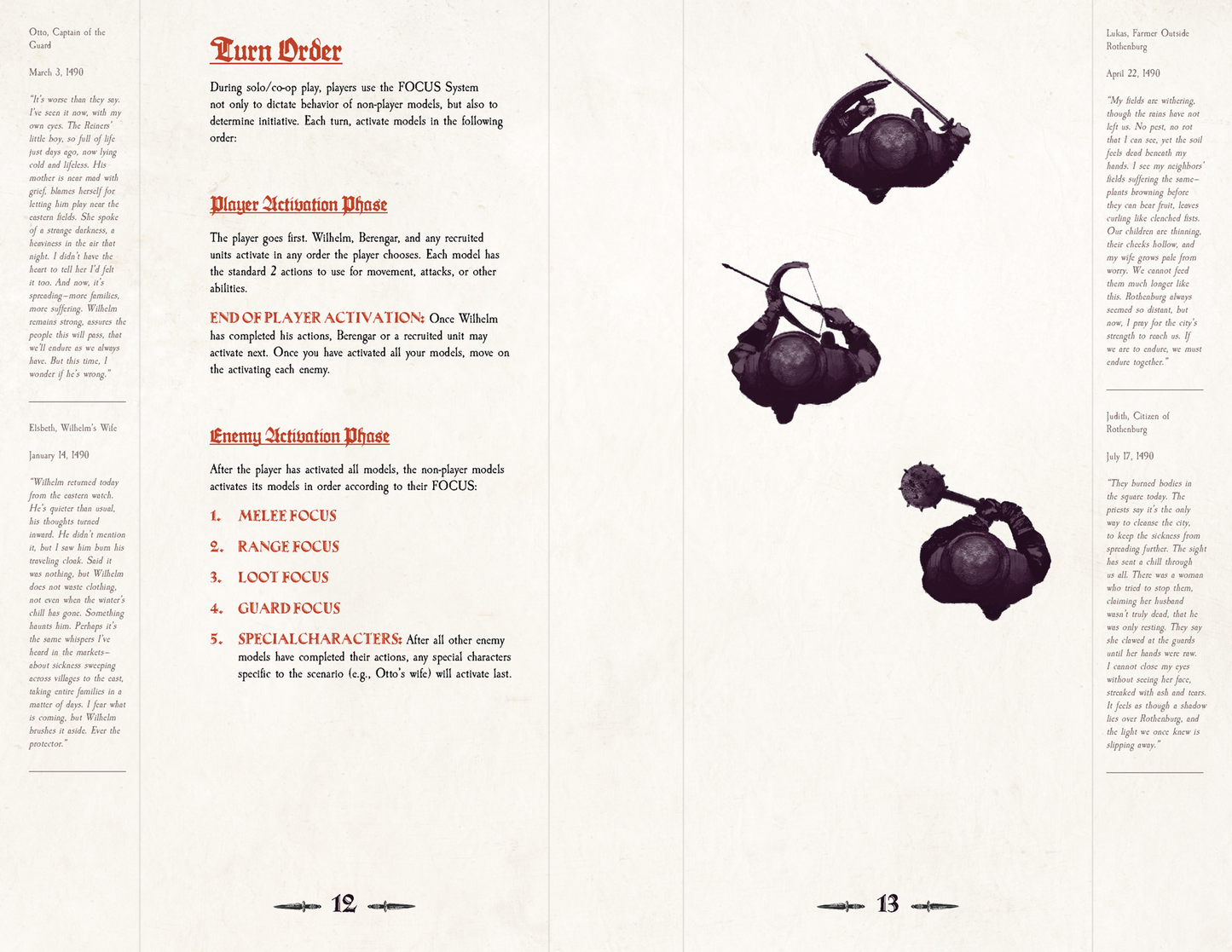 The Fall of Rothenburg: A Solo/Co-op Campaign Adventure (PDF and STLs)