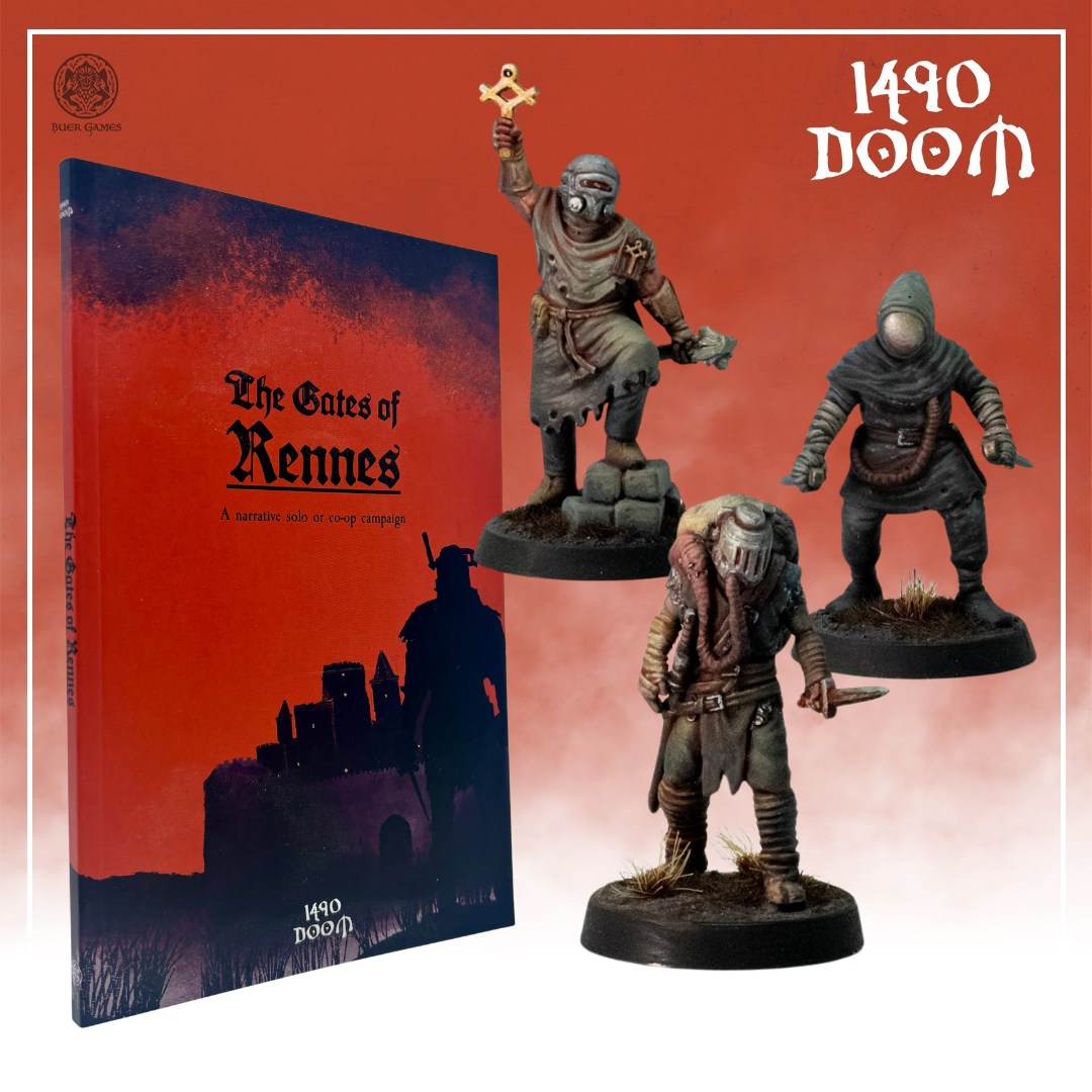 The Gates of Rennes - Book and Legendary Characters Bundle