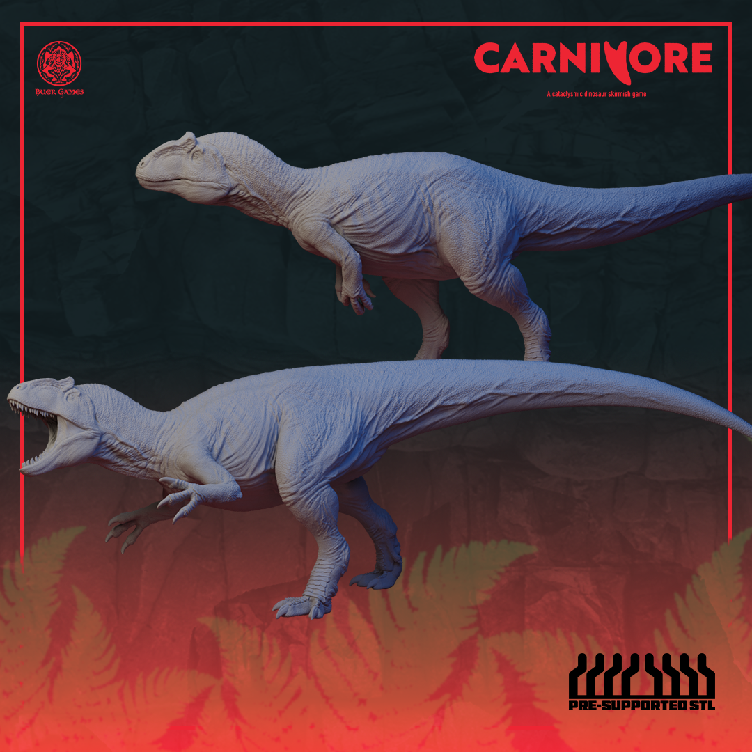 Allosaurus - STL