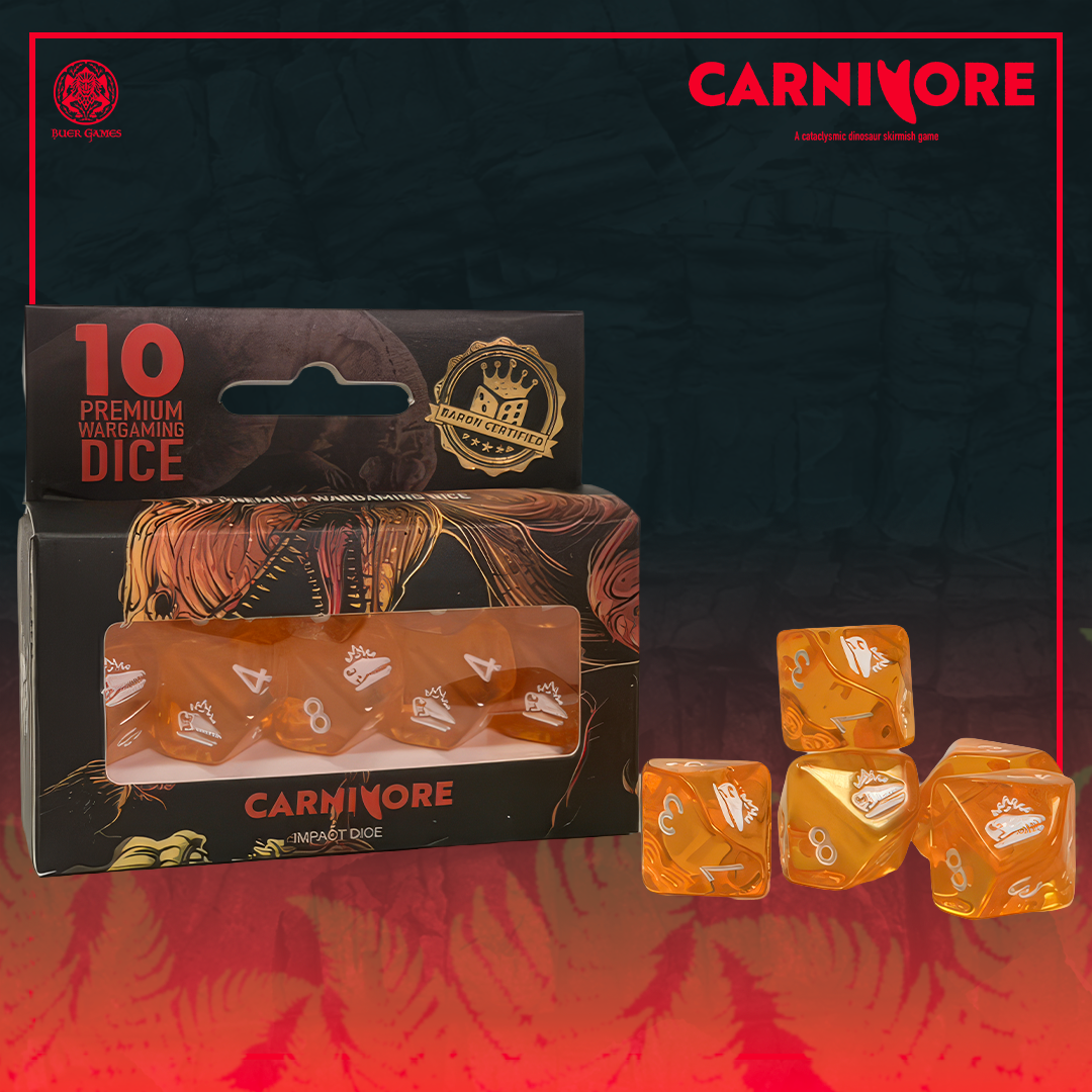 CARNIVORE Impact Dice Set | 10 Count
