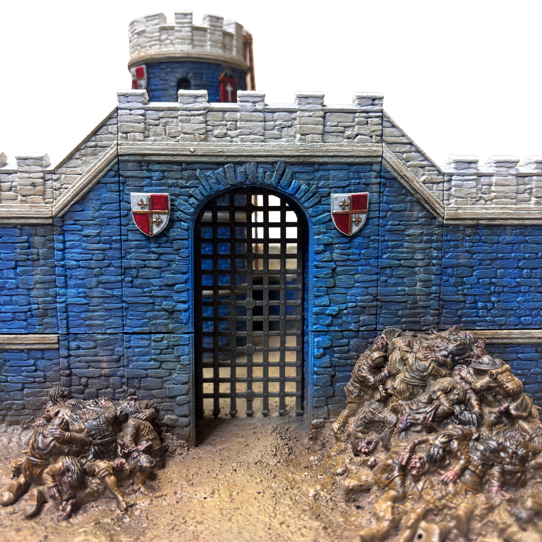 1490 Doom Modular Castle - The Curtain Wall – Buer Games