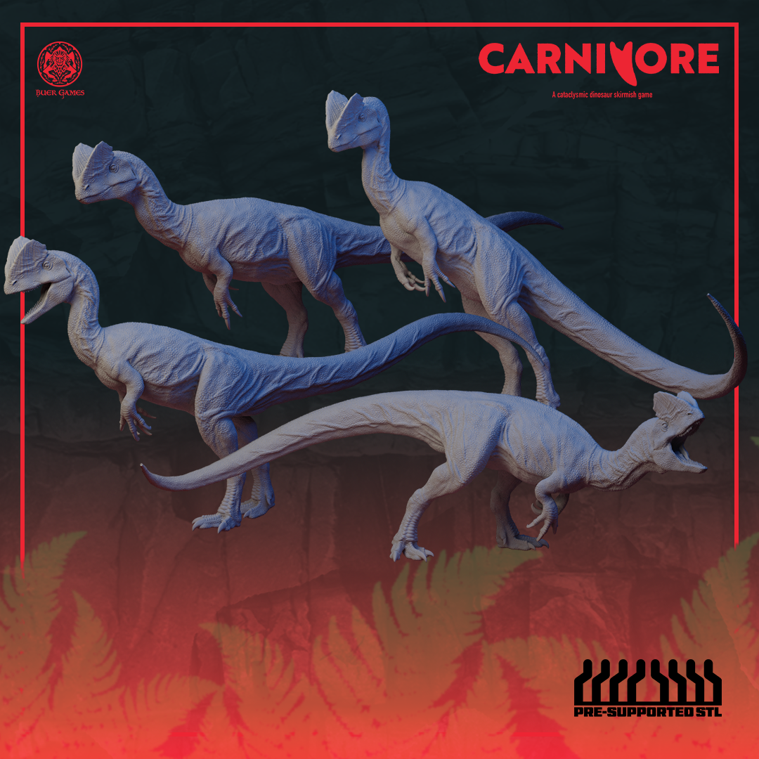 Dilophosaurus - STL