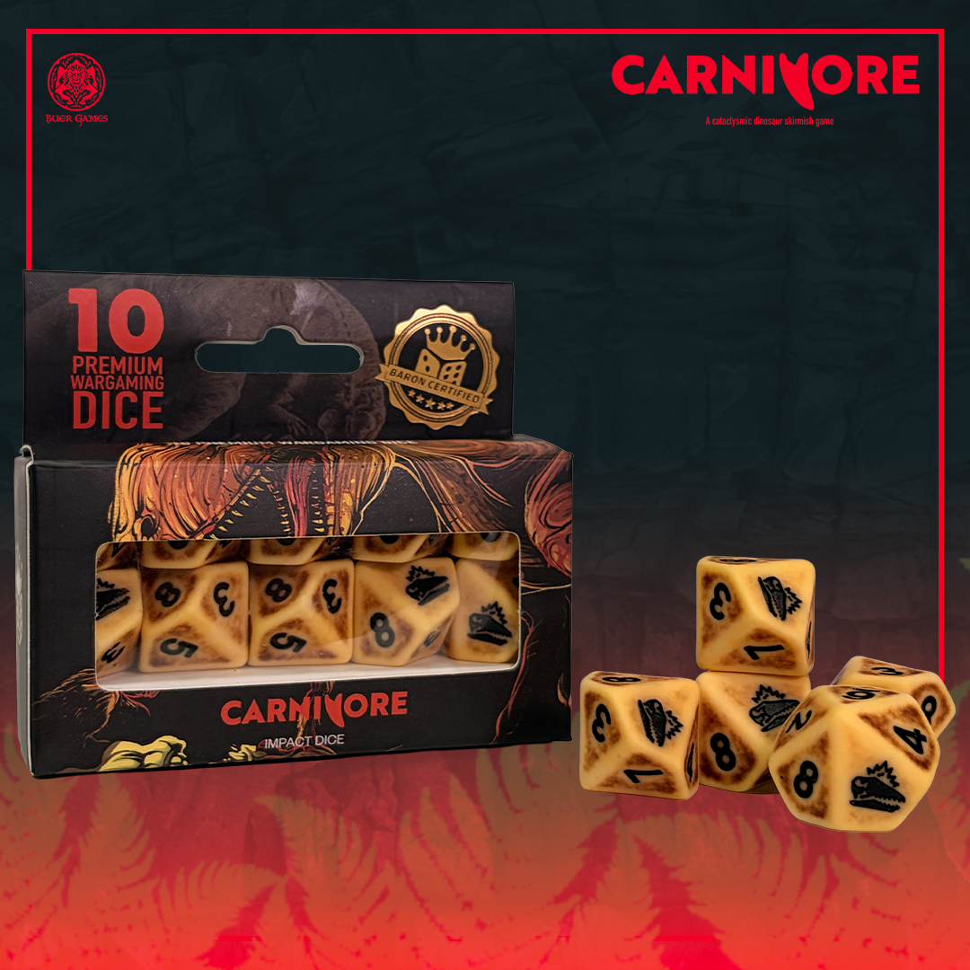 CARNIVORE Impact Dice Set | 10 Count