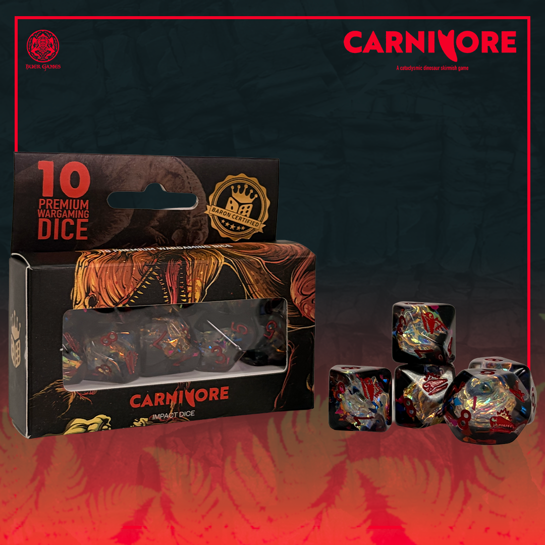 CARNIVORE Impact Dice Set | 10 Count