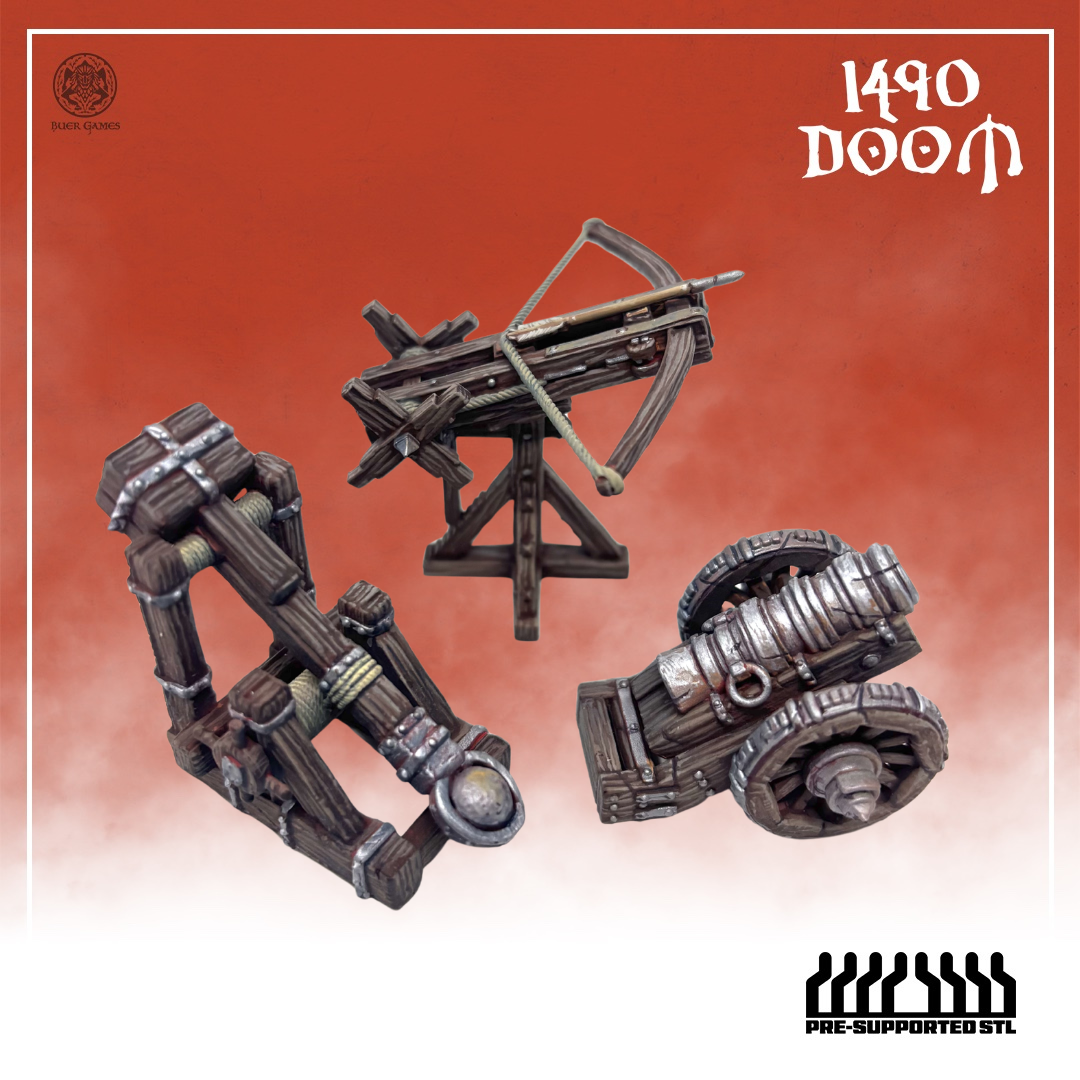 Siege Weapons STLs