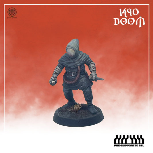Simon the Mute Assassin - Legendary Character - STL