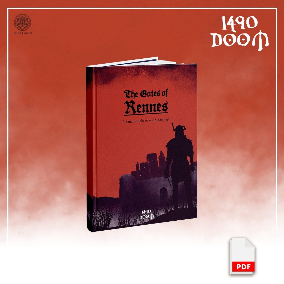 The Gates of Rennes - Book & Legendary Characters Bundle (PDF & STLs)
