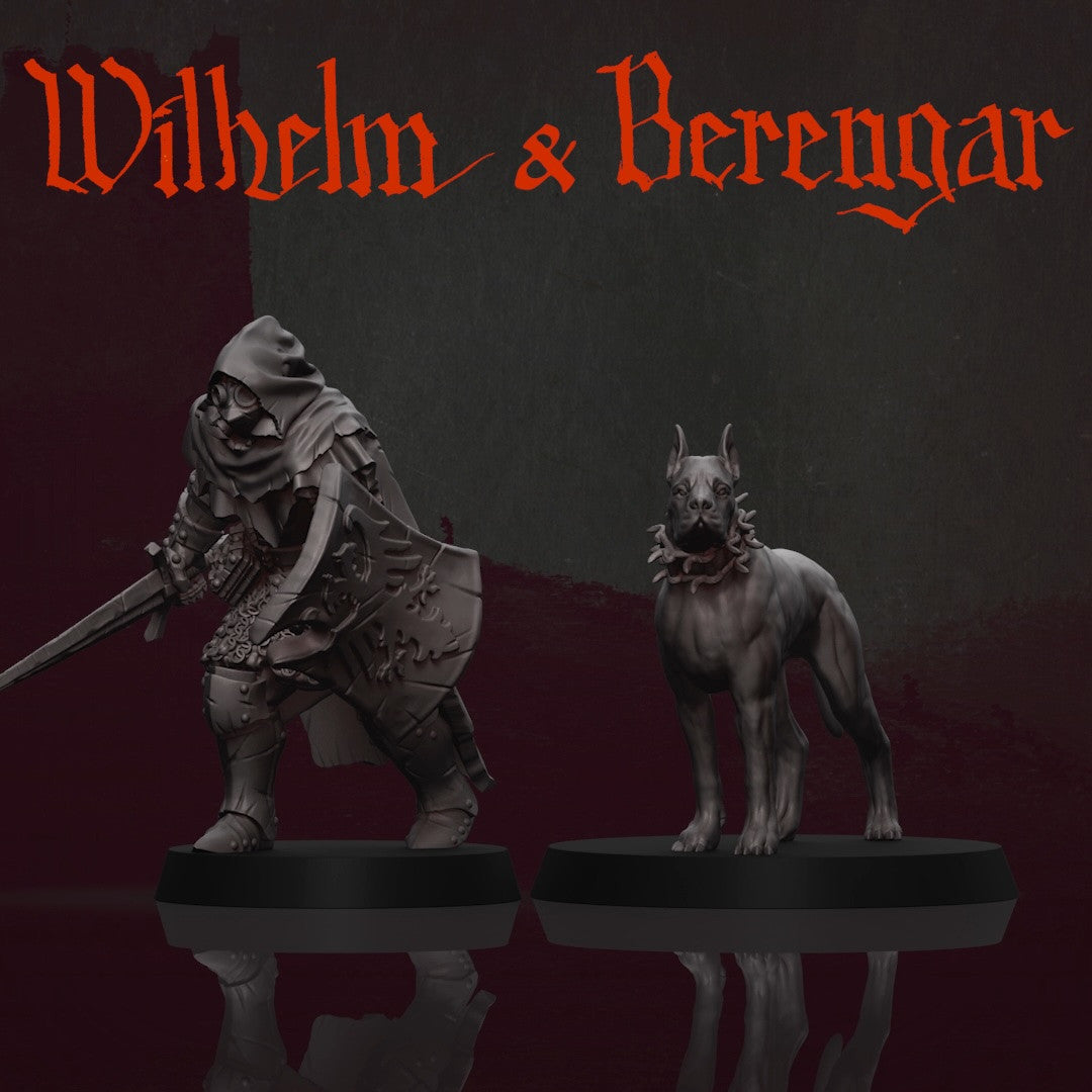 Wilhelm & Berengar: Legendary Doom Company STL Pack